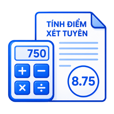 Tính điểm xét tuyển