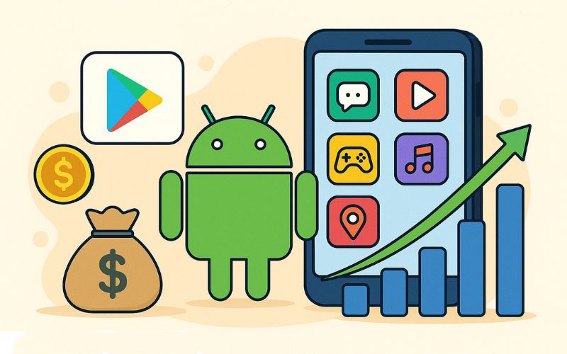 Làm app Android có kiếm được tiền không?