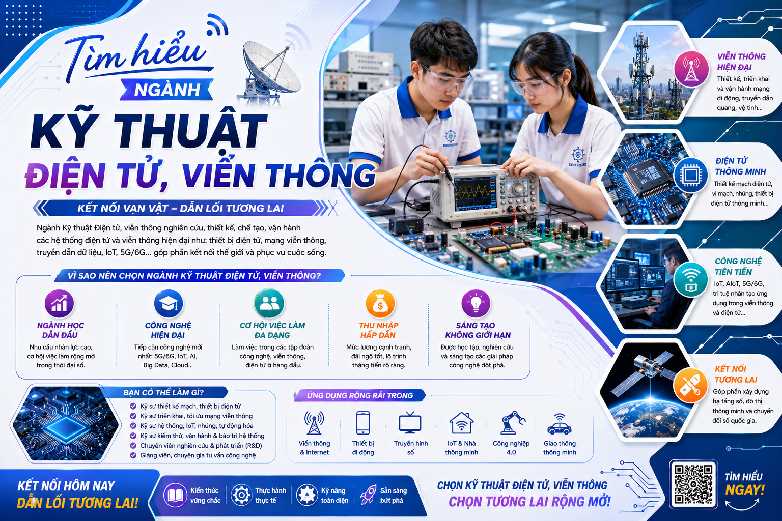 Ngành Kỹ thuật máy tính học gì, học trường nào, ra trường làm công việc gì?