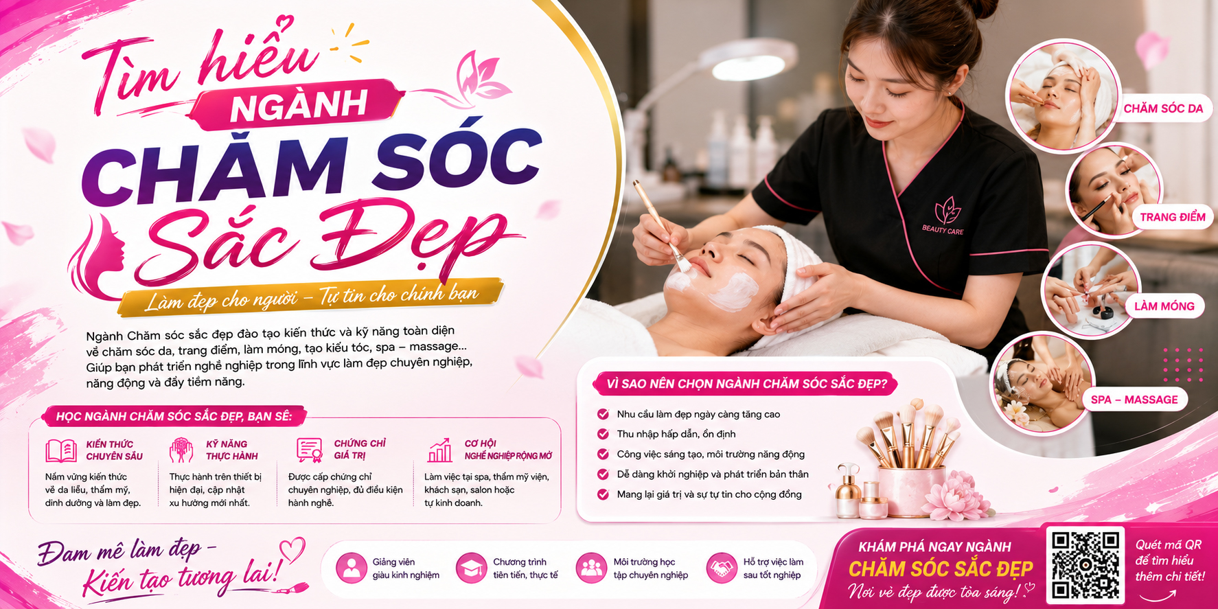 Ngành Chăm Sóc Sắc Đẹp Là Gì? Cơ Hội Việc Làm Ra Sao?