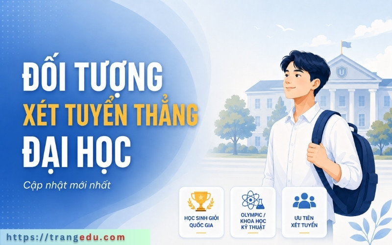 Đối tượng xét tuyển thẳng, Ưu tiên xét tuyển đại học năm 2026