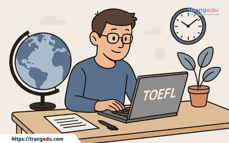 thi toefl o dau