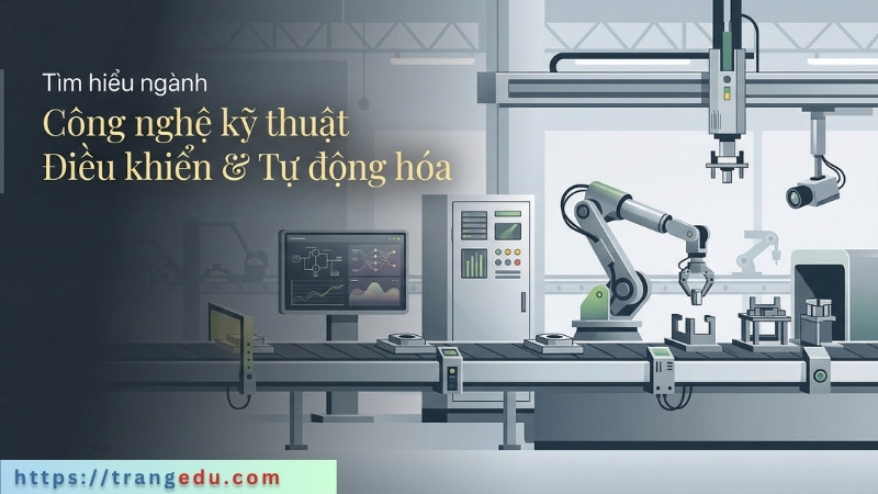 Ngành Công nghệ Kỹ thuật Điều khiển và tự động hóa học gì, học trường nào, ra trường làm công việc gì?
