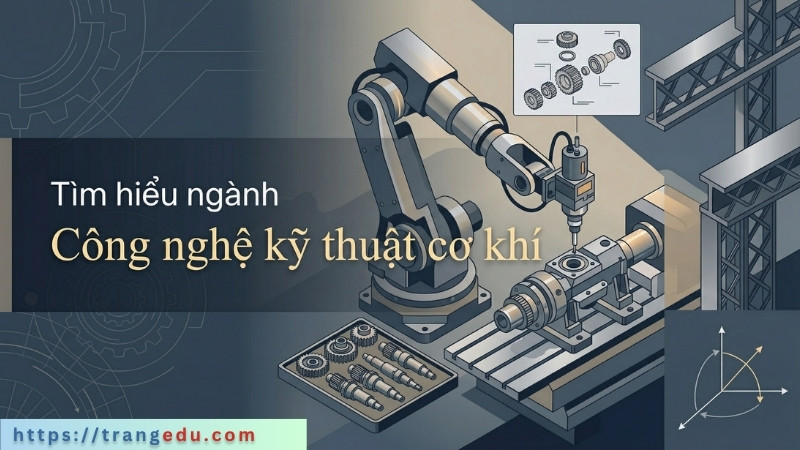 Ngành Công nghệ kỹ thuật cơ khí học gì, học trường nào, ra trường làm công việc gì?