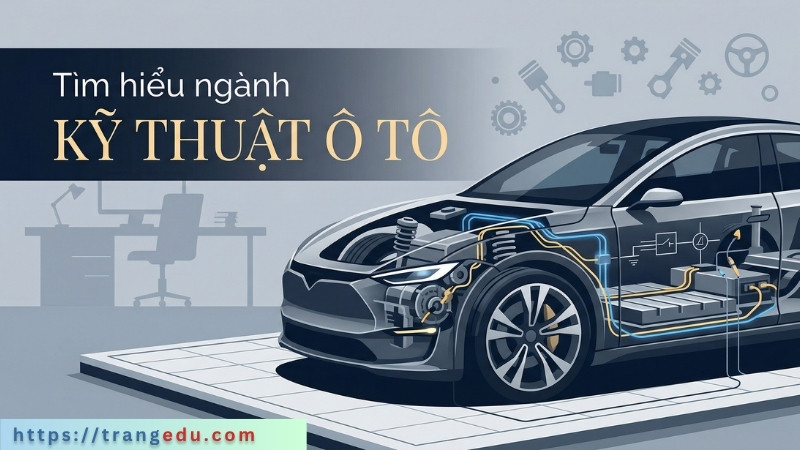 Ngành Kỹ thuật Ô tô học gì, học trường nào, ra trường làm công việc gì?