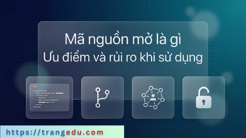 Mã nguồn mở từ A tới Z: License, lợi ích và rủi ro