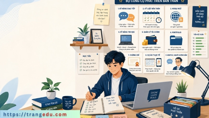 Không học đại học cần làm gì để không tụt lại
