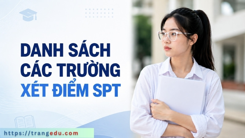 Danh sách các trường xét điểm đánh giá năng lực SPT năm 2026