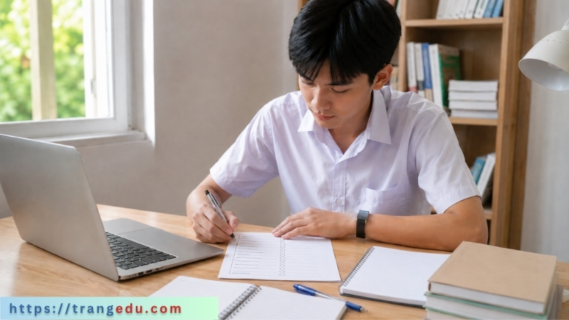 Checklist chọn ngành cho học sinh học tốt Văn