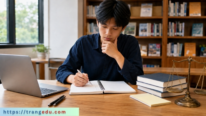 Checklist chọn ngành Luật và Luật kinh tế